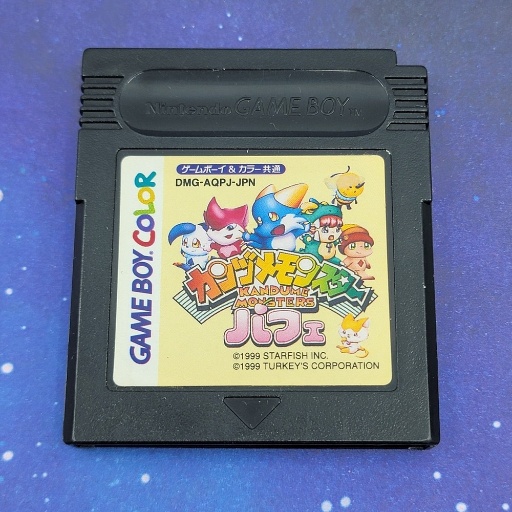 Kandume Monsters Parfait (Nintendo GameBoy Color) JAPANESE Video Game 0218